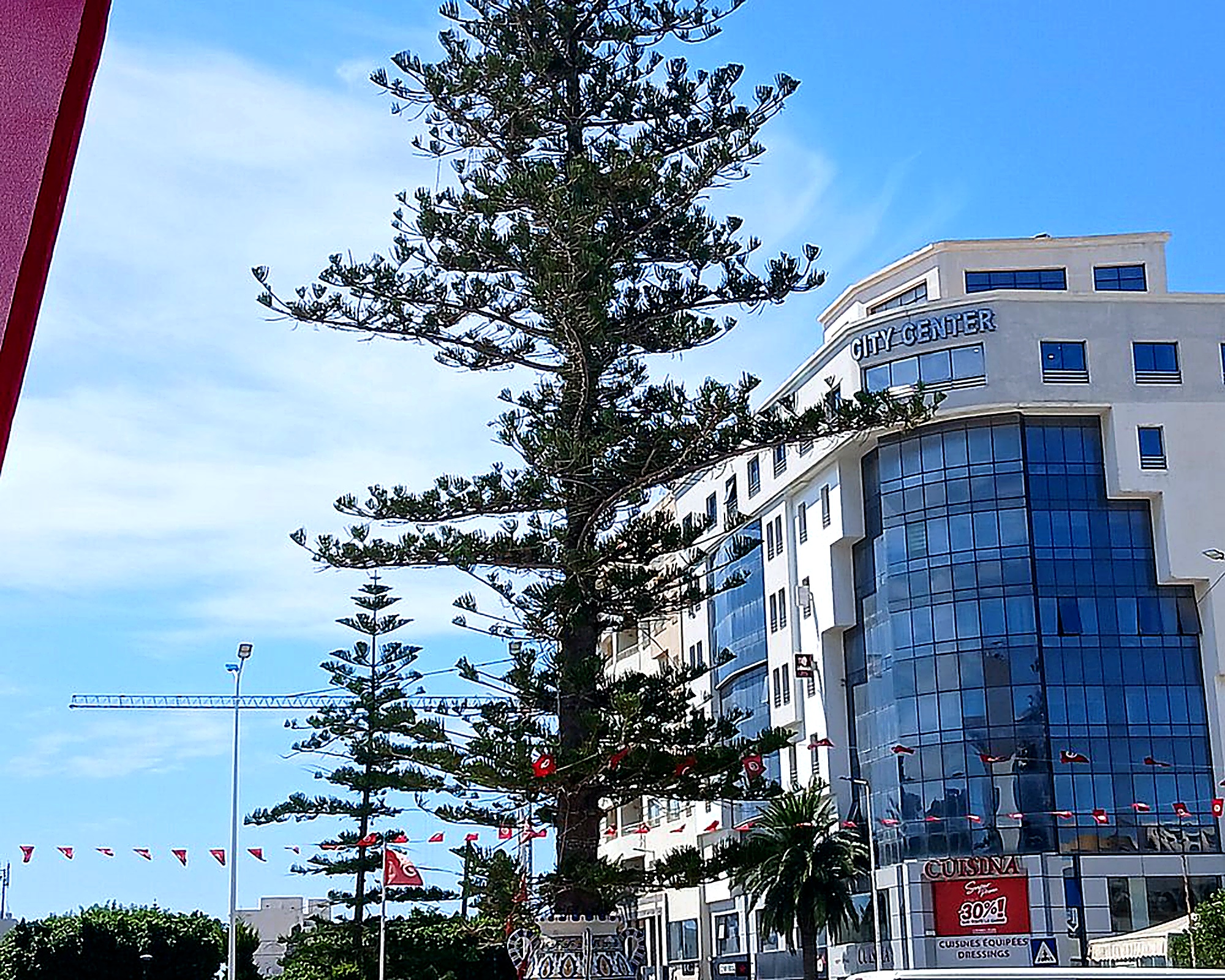 Shopping centre and local amenities in Hammamet